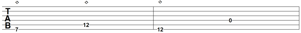 Open D Harmonics line 1