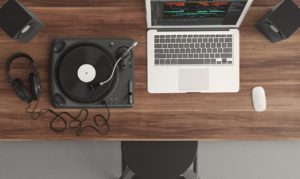 The Craft of Songwriting - turntable and computer.jpg
