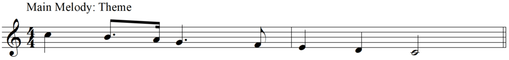 Ten Ways to Spice Up Your Melodies with Melodic Variation line 1