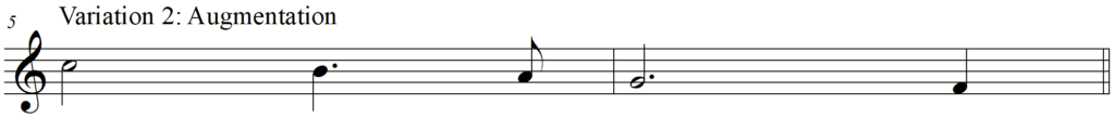 Ten Ways to Spice Up Your Melodies with Melodic Variation line 3