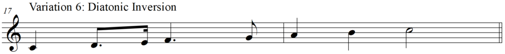 Ten Ways to Spice Up Your Melodies with Melodic Variation line 9