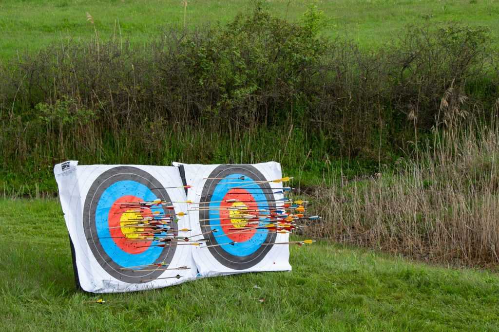 A Note Contains Many Pitches - Archery Target