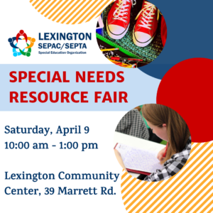 Geoff Keith will be an Exhibitor at LexSEPTA’s Special Needs Resource Fair
