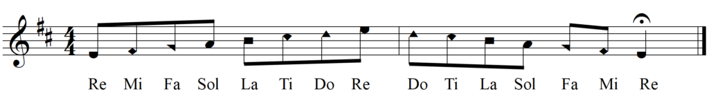 Singing Shape Note Solfege Dorian Melodies - The Dorian Mode