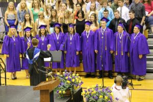 How to Graduate from the Color Coded Music Score - Graduation Choir