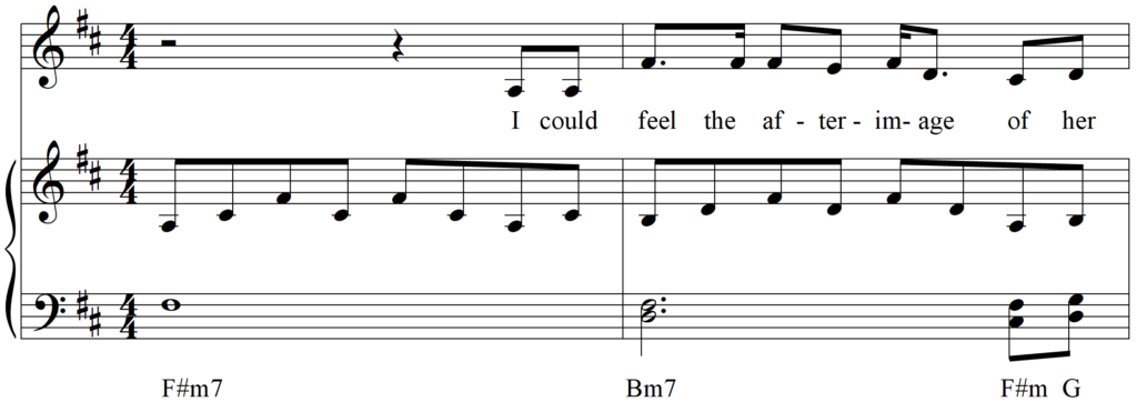 Do You Want Cool Chords for Your Song - Afterimage Arrangment 2 (line 1)