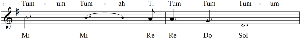 Singing Rhythm Syllables in 12-8 Time (line 3)