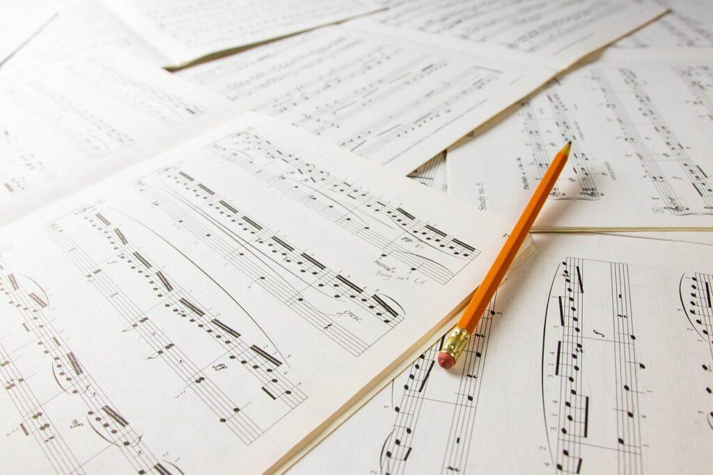 Tonic vs. Root in Music Theory: Are They the Same Thing? (Part 2) - Sheet Music and Pencil - How to Graduate from Color Coded Music Symbols - Musical Talent and Giftedness