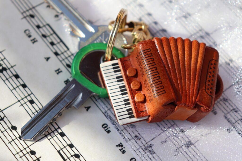 How Do I Find the Key of a Song with Accidentals - Sheet Music and Accordion Key Chain - Song Structure, Musical Phrases, Musical Structures and Forms