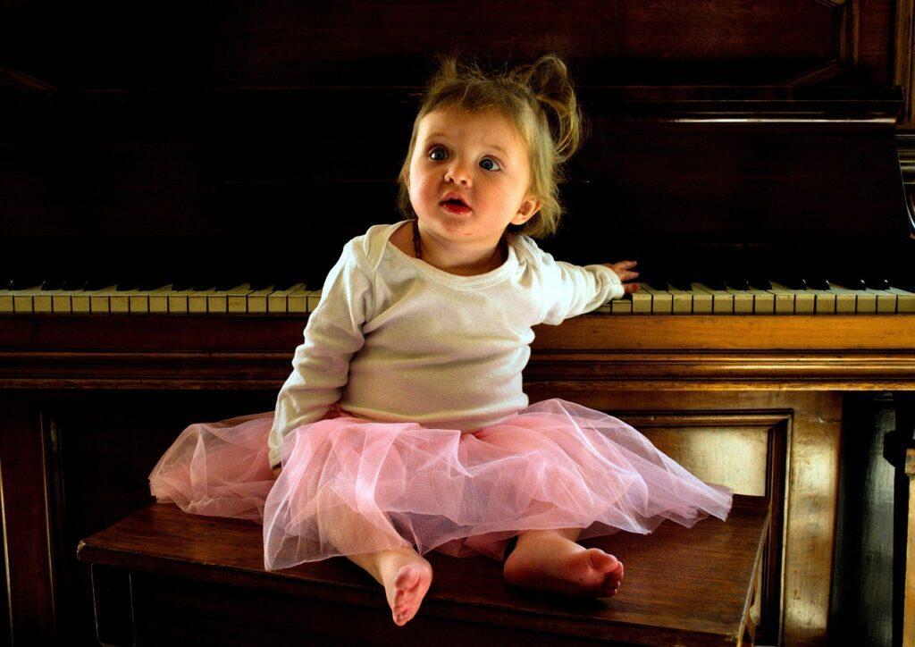 What Are Some Signs of a Twice Exceptional (2E) Child - Child at the Piano - Musical Talent and Giftedness