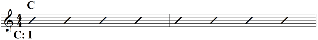 Chord Progression (Including the 12 Bar Blues) - jazz chord progressions line 1