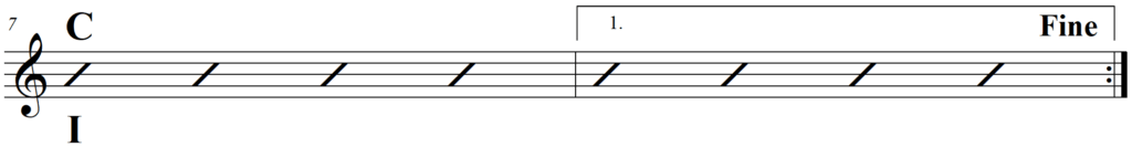 Chord Progression (Including the 12 Bar Blues) - jazz chord progressions line 4