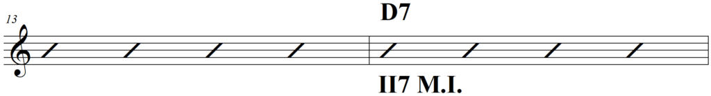 Chord Progression (Including the 12 Bar Blues) - jazz chord progressions line 8