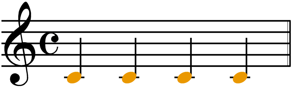 How Easy Is it to Teach a Down Syndrome Child an Instrument - Enlarged, Color Coded Cs