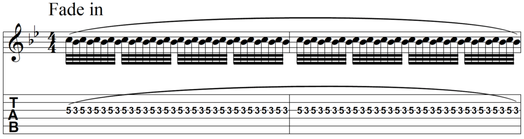 Learn the Secret of How to Play Guitar Trills - Trill Transcription line 1