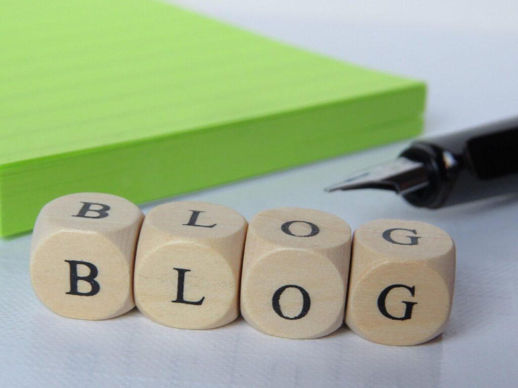 Success Music Studio Blog Anniversary - Blog Spelled in Blocks