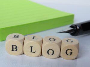 Success Music Studio Blog Anniversary - Blog Spelled in Blocks