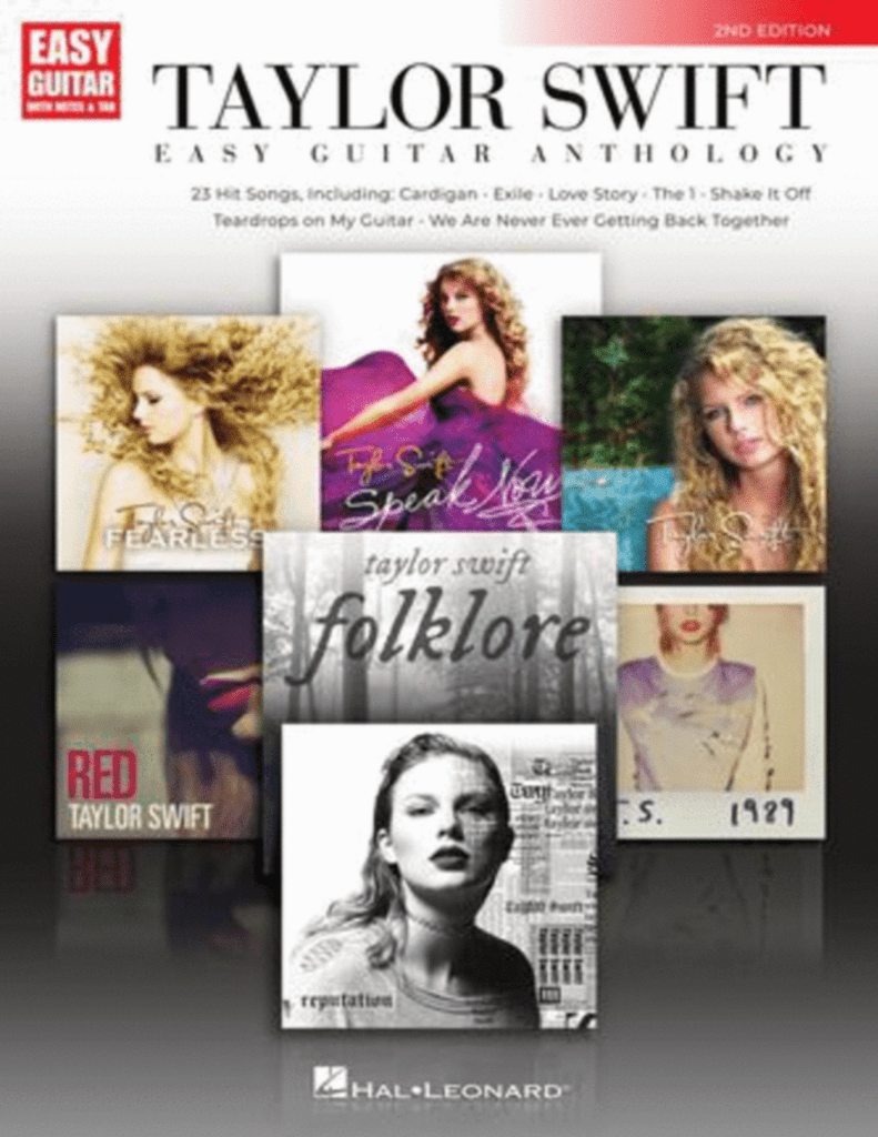 50 Best Kids Guitar Sheet Music Gift Ideas - Taylor Swift - Easy Guitar Anthology