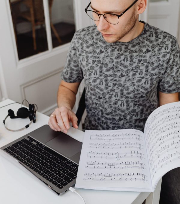 Do I Really Have to Learn Music Theory to Learn How to Play Piano - Learn the Elements of Songwriting Construction - Songwriter at a Computer - after they can sight-read what’s left for musicians to learn - What is a Parallel Mode and How Does it Work - How Can I Learn the Basics of Music Theory - The Top 5 Best Drake Sheet Music Gift Ideas