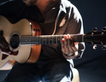 Color Coding Musical Accents - Acoustic Guitar
