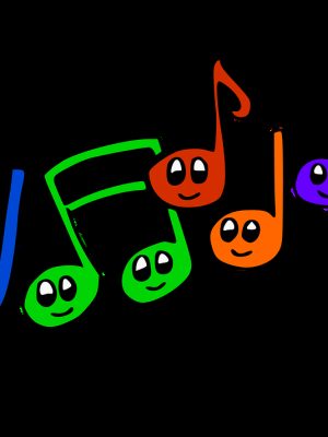 Color Coding Music - colorful notes